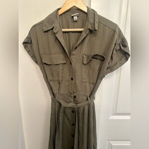 A New Day olive green dress  XS